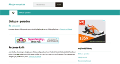 Desktop Screenshot of alergie-na-pyl.cz